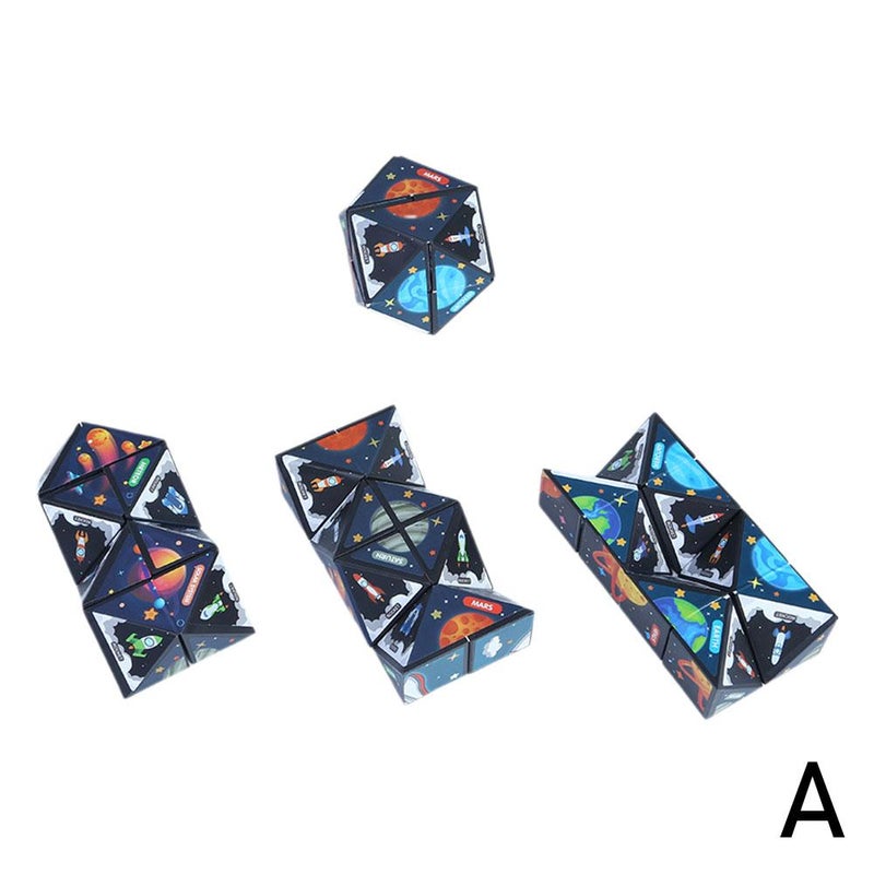 3D geometric magnetic Rubik's Cube, infinitely variable Rubik's Cube, irregularly shaped Rubik's Cube, educational toy